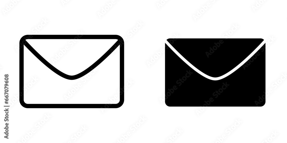 Mail icon set. email icon vector. E-mail icon. Envelope illustration Mail icon set. email icon vector. E-mail icon. Envelope illustration