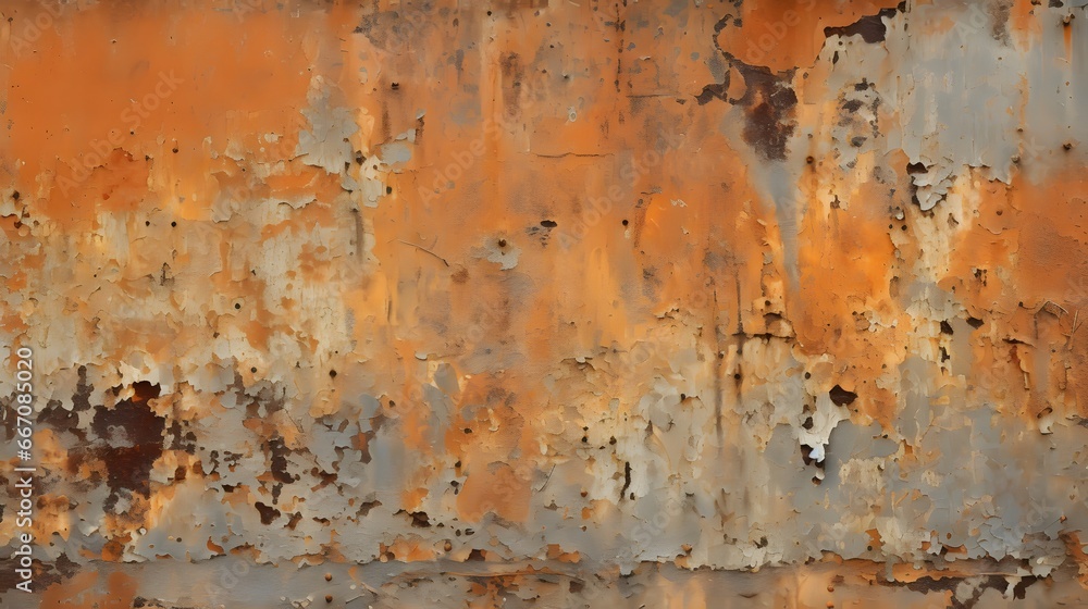 texture plaque de métal rouillée, généré par IA texture plaque de métal rouillée, généré par IA