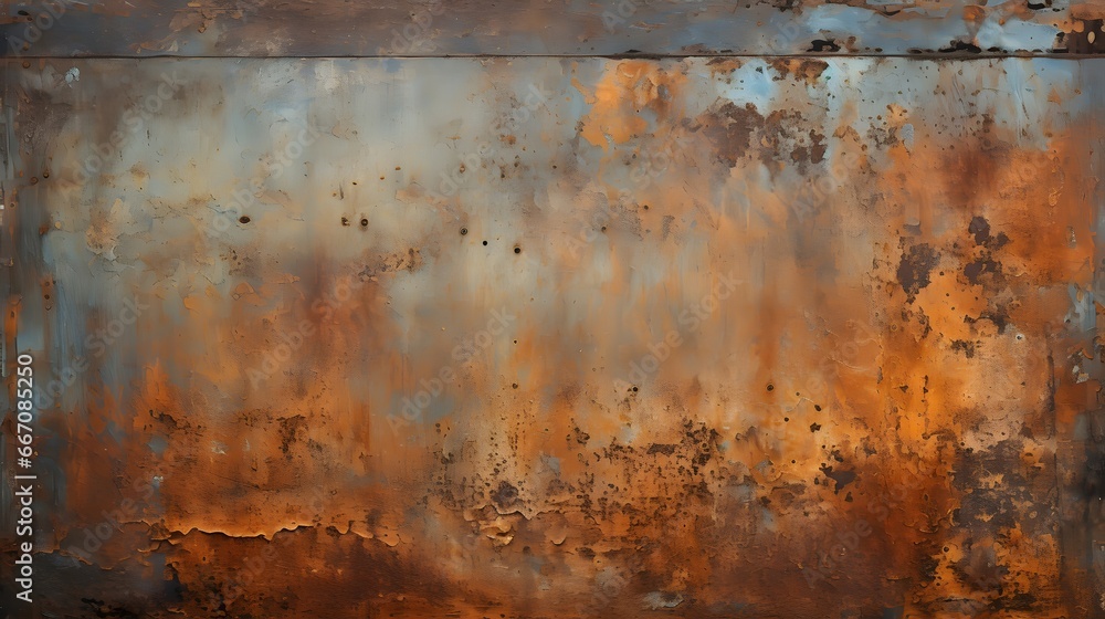 texture plaque de métal rouillée, généré par IA texture plaque de métal rouillée, généré par IA