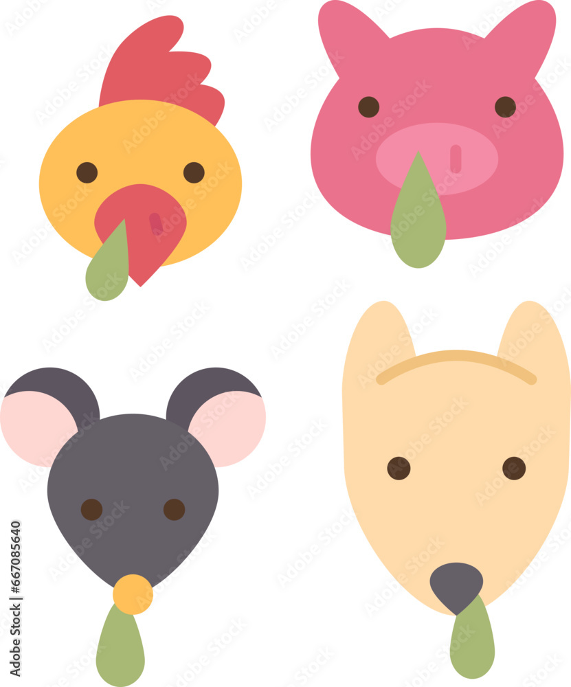 Fototapeta premium animal icon