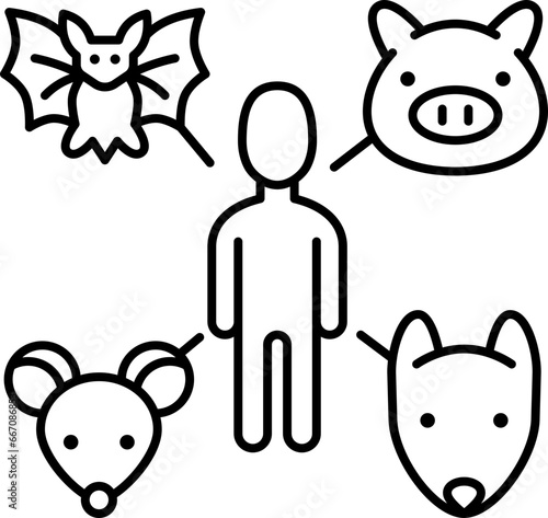 zoonotic  icon