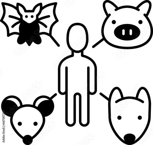 zoonotic  icon