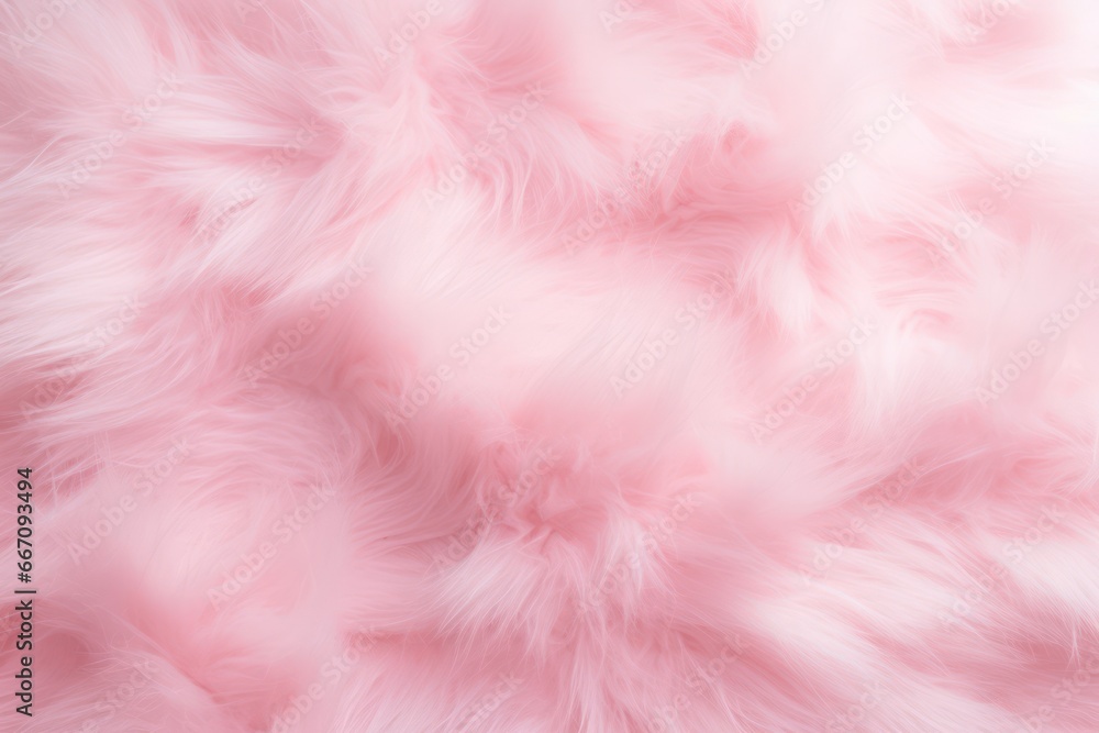 Pink cotton wool background. Candy floss texture. 