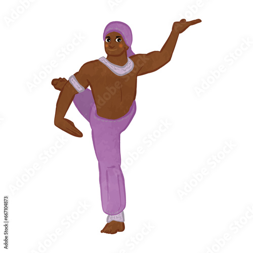Ballet Nutcracker Cute Arabian Dance Men 01