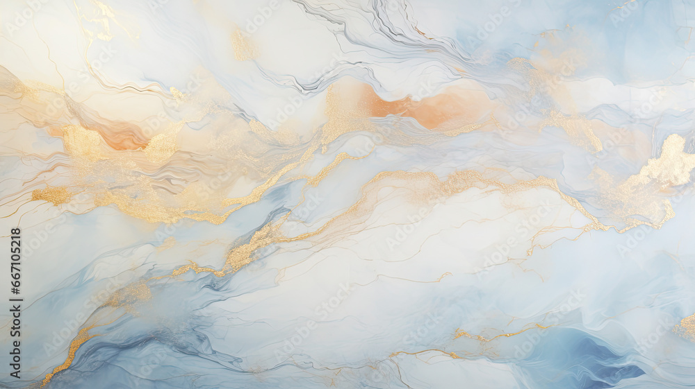 Fototapeta premium Elegant Marbled Artistry