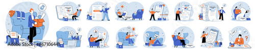 Social insurance. Vector illustration. Assurance is provided through insurance policies to give individuals confidence in their protection Support systems are in place to assist individuals in times
