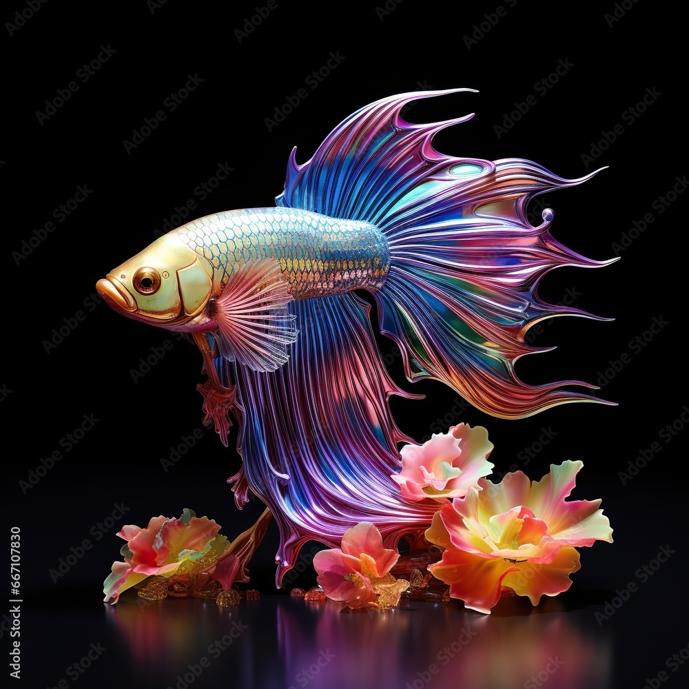 Fototapeta premium fish in aquarium