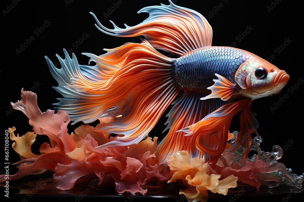 Fototapeta premium fish in aquarium