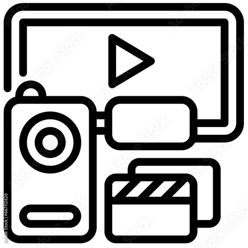 music and multimedia,videocamera,recording,electronics,recorder,record,camera,technology,hours,video.svg