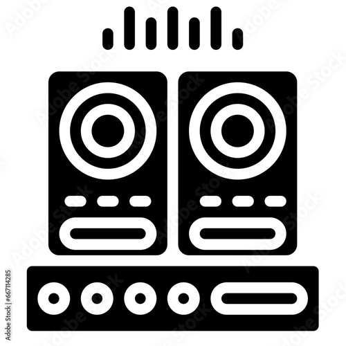 speaker,music and multimedia,subwoofer,woofer,loudspeaker,electronics,speakers,audio,sound,technolog.svg