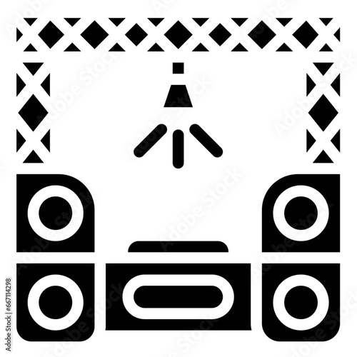 stage,concert,music and multimedia,festival,music player,lights,entertainment,illumination,technolog.svg