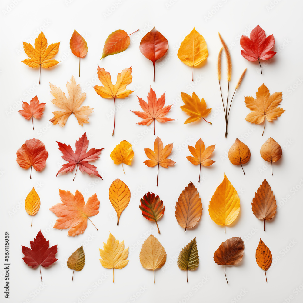autumn leaves collection2