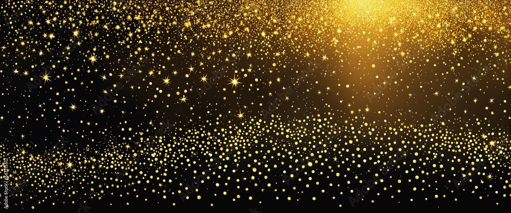 incredibly beautiful golden sparkles - perfect for christmas or silvester cards