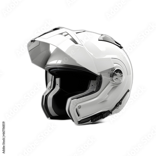 Helmet isolated on transparent or white background