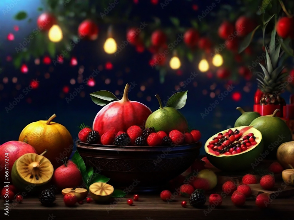 Yalda Night Background . Generative Ai
Yalda Night Background . Generative Ai