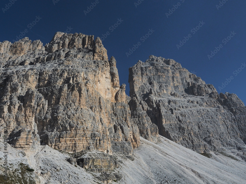 Sexten Dolomites in Italy