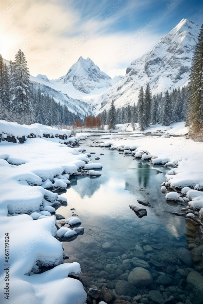 custom made wallpaper toronto digitalWinter Landschaft