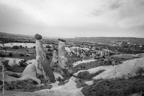 The three beauties or three graces, die drei Schönen, die drei Grazien, Cappadocia, Turkey. photo