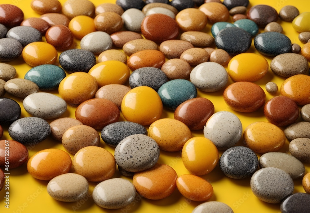 Stones of different colors Stones of different colors