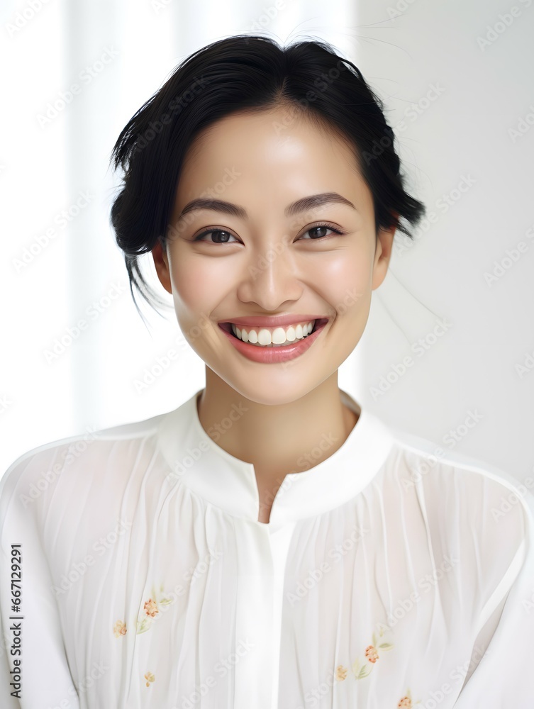Beautiful young Asian woman portrait, cute girl wallpaper background photo Beautiful young Asian woman portrait, cute girl wallpaper background photo