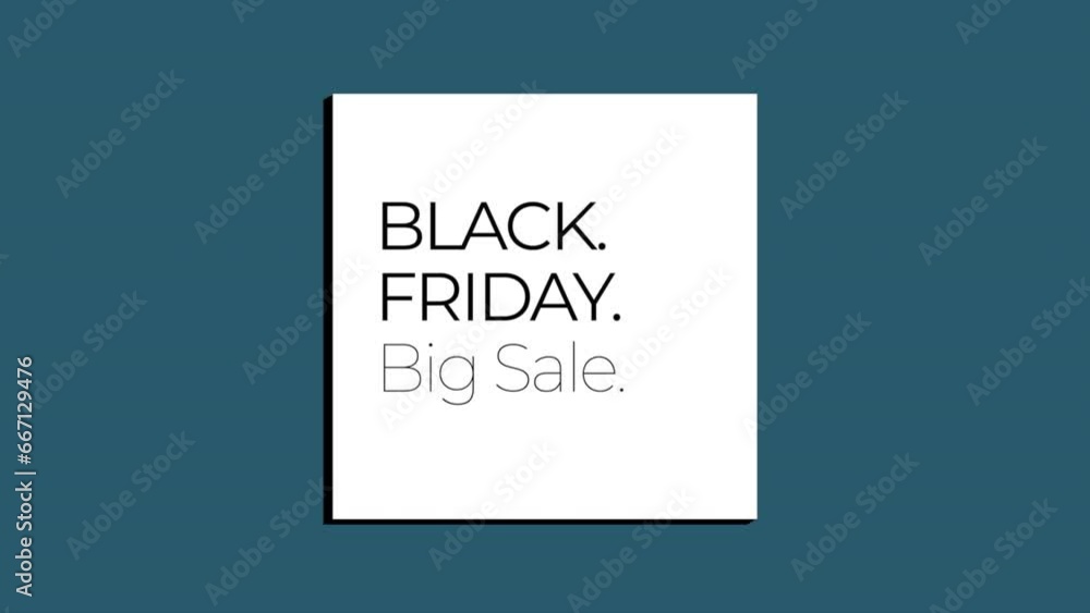 Modern Black Friday and Big Sale text in frame on blue gradient, motion abstract holidays, minimalism and promo style background Modern Black Friday and Big Sale text in frame on blue gradient, motion abstract holidays, minimalism and promo style background