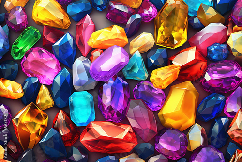 Colorful Gemstone photo