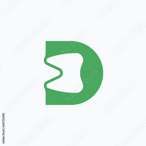 D logo with dental