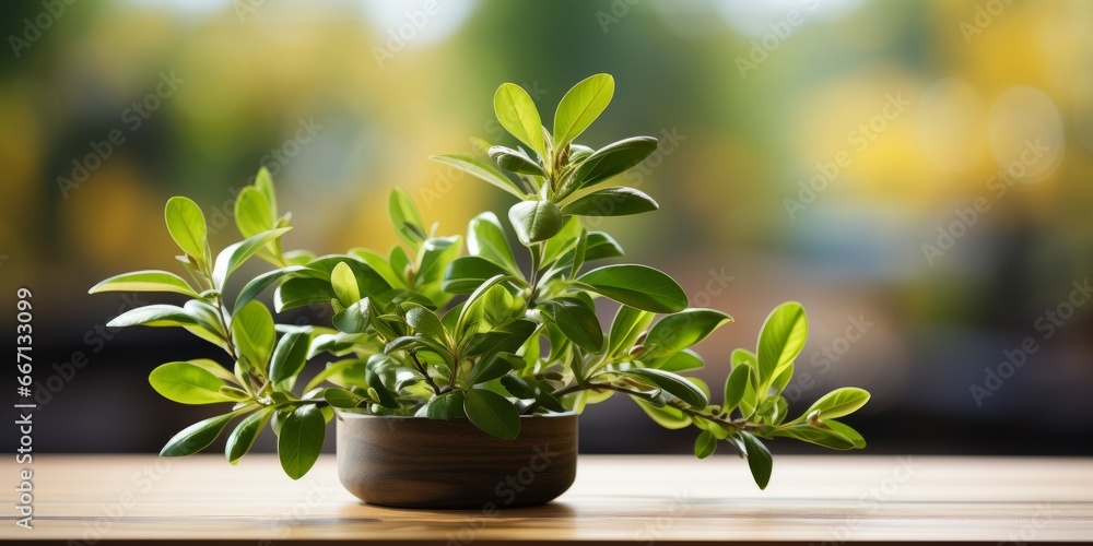 plant in a flowerpot plant in a flowerpot