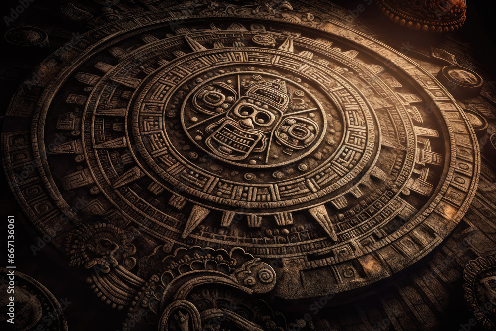The Mayan Calendar - Generative AI