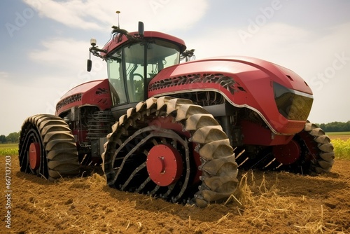 Innovative farming machinery innovation. Generative AI