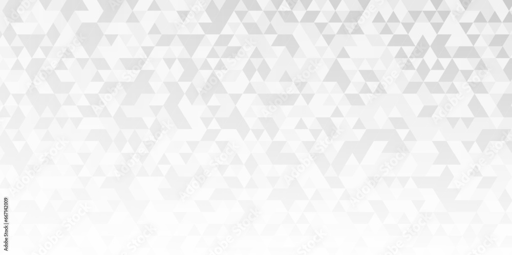 	
Abstract gray and white small square geomatrics triangle background. Abstract geometric pattern gray and white Polygon Mosaic triangle Background, business and corporate background.