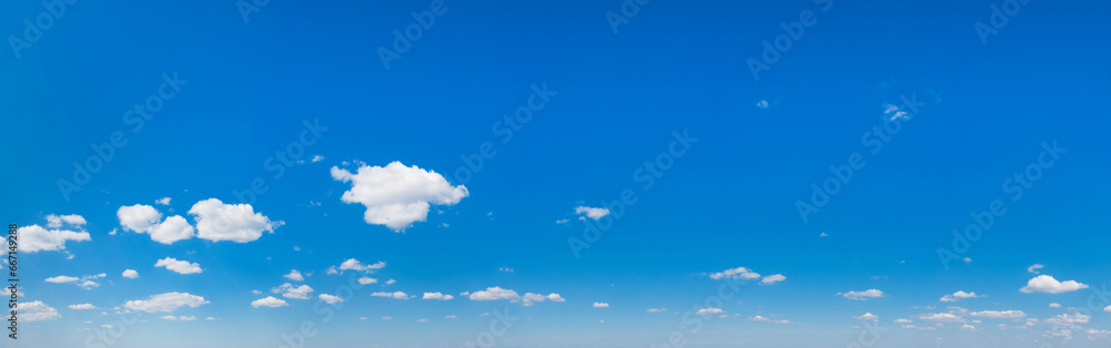 Blue Sky background with tiny Clouds. Panorama background Blue Sky background with tiny Clouds. Panorama background