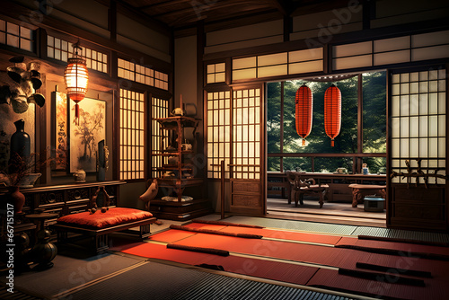 Traditional japanese room