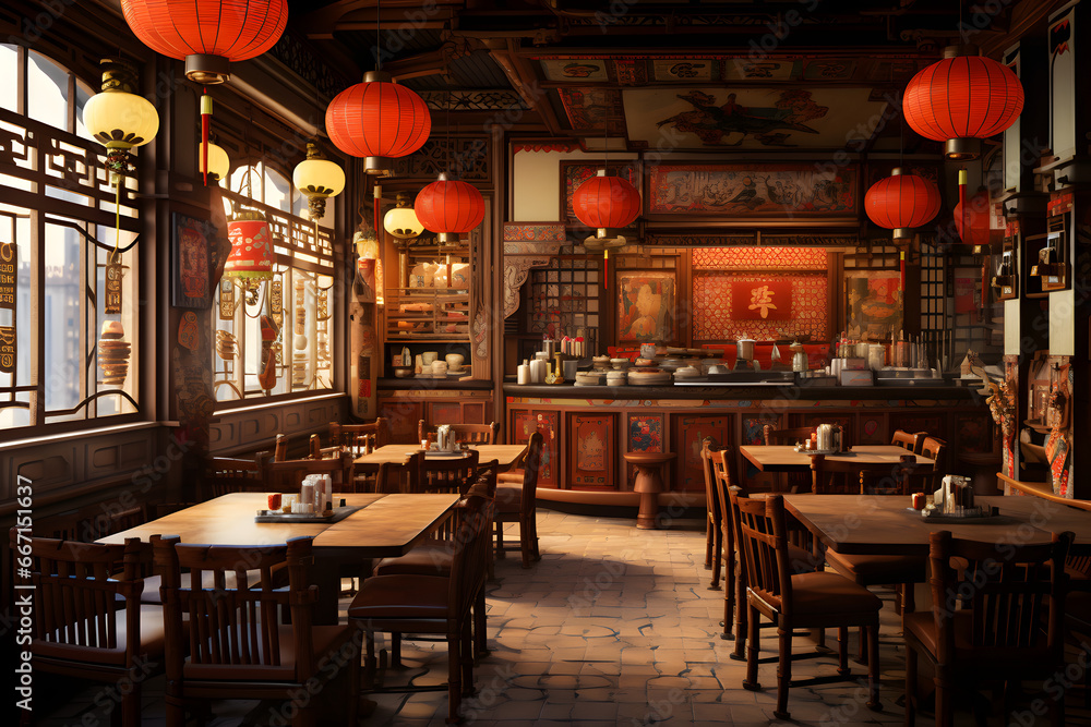 Traditional chinese restaurant