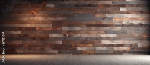Wall made of wood