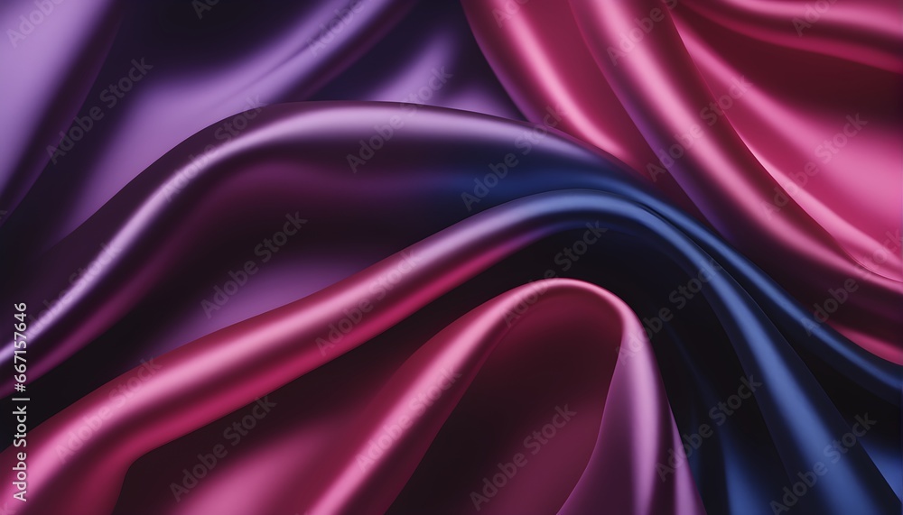 Obraz premium Hintergrund - Stofmuster - Seide Farbverlauf