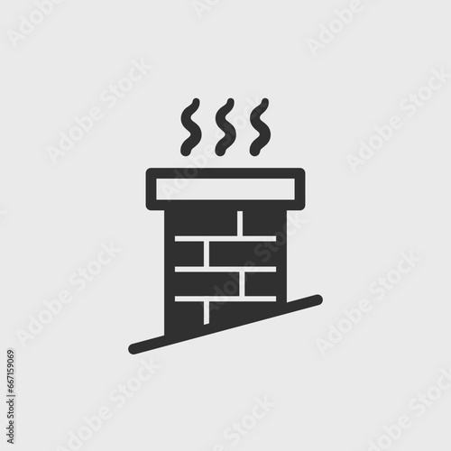 Chimney icon vector illustration
