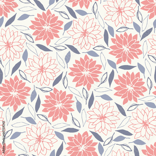 seamless pattern with cosmetics