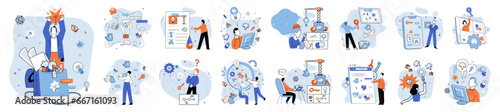 Business idea. Vector illustration. Strategy is compass guides development business idea It is roadmap outlines steps needed to transform concept into successful venture Strategic thinking involves