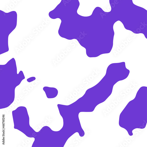 Abstract Cow skin texture. Piebald  skin vector with geographic land shape. 3d world map continent . can be used in leather bag, shoes, back cover and jacket