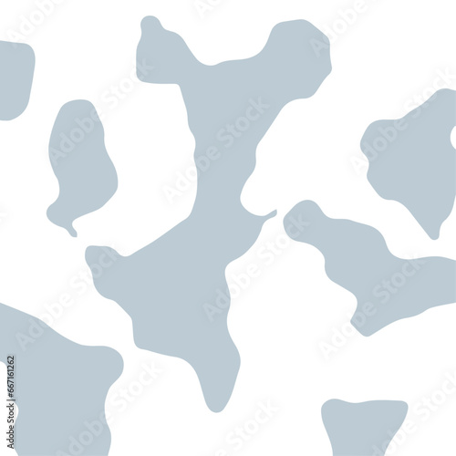 Abstract Cow skin texture. Piebald  skin vector with geographic land shape. 3d world map continent . can be used in leather bag  shoes  back cover and jacket