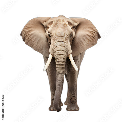 elephant isolated on transparent or white background