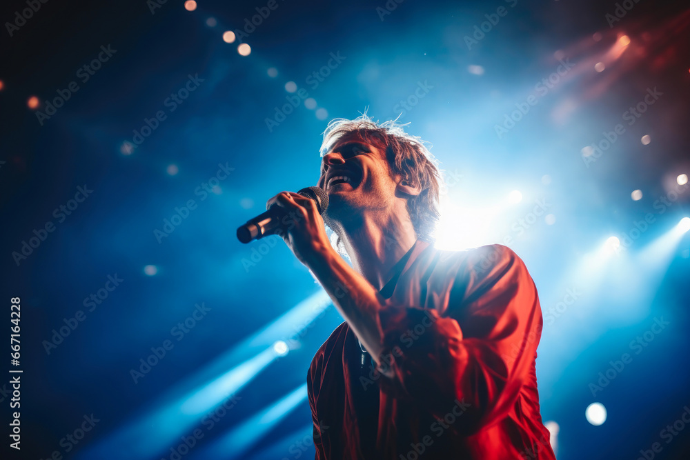 Bokeh Rockstar: Lead Singer in the Limelight Bokeh Rockstar: Lead Singer in the Limelight