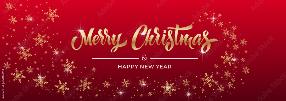 Merry Christmas and Happy New Year hand lettering calligraphy. Vector holiday illustration element. Merry Christmas and Happy New Year hand lettering calligraphy. Vector holiday illustration element.
