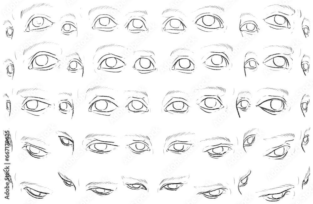 50 Eyes - Digital Art (3D to 2D) 50 Eyes - Digital Art (3D to 2D)