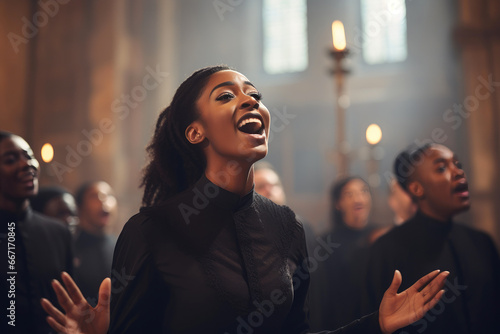 Ethereal Voices: Gospel Choir Reverie photo