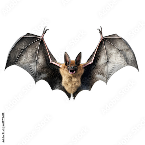 bat isolated on transparent or white background