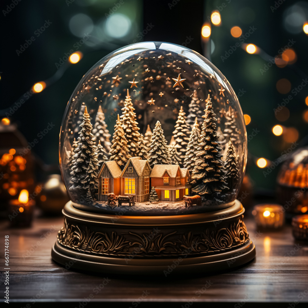 modest house in glass house with fir tree 3d illustration high quality halloween modest house in glass house with fir tree 3d illustration high quality halloween