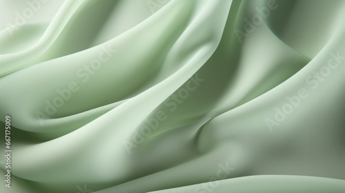 Pale green pastel fabric background