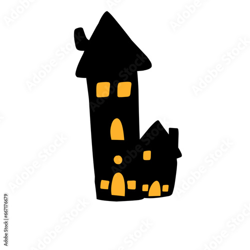 scary haunted house